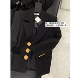 Bangpaice Suit Jacket Female New Korean Version Of Casual Temperament Design Small Suit Top Woman