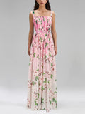 Bangpaice Casual Style Dress 2025 New Sleeveless Sleeveless Waist Thin High-End Long Dress Summer