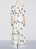 Bangpaice Fashion And Leisure Two Sets 2025 Spring New High-Waisted Print Skirt Suit Women's Trend