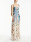 Bangpaice Casual Style Dress 2025 New Sleeveless Sleeveless Waist Thin High-End Long Dress Summer
