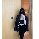 Bangpaice Suit Jacket Female New Korean Version Of Casual Temperament Design Small Suit Top Woman