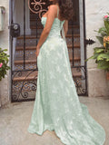 Bangpaice Spice Girls Dress Sexy Lace Perspective Suspension Dress Solid Pure Desired Dresses High-End Evening Dress