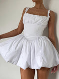 Bangpaice Women's New Unique Beautiful Dress Women's Short Skirt Summer High-End Sling Skirt To Receive Ponbilling Skirt