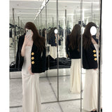 Bangpaice Suit Jacket Female New Korean Version Of Casual Temperament Design Small Suit Top Woman