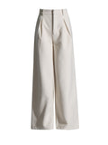 Bangpaice Fish Bare Top + Fashion Casual Broad Leg Pants 2025 New Solid Color Sexy Set Two Sets Of Women